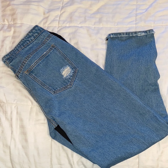 Signature8 Pants & Jumpsuits Signature8 Half Denim Half Sweatpants